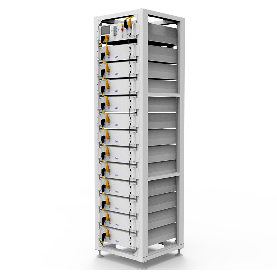 DEYE кутия rack за 12 батерии и BMS
