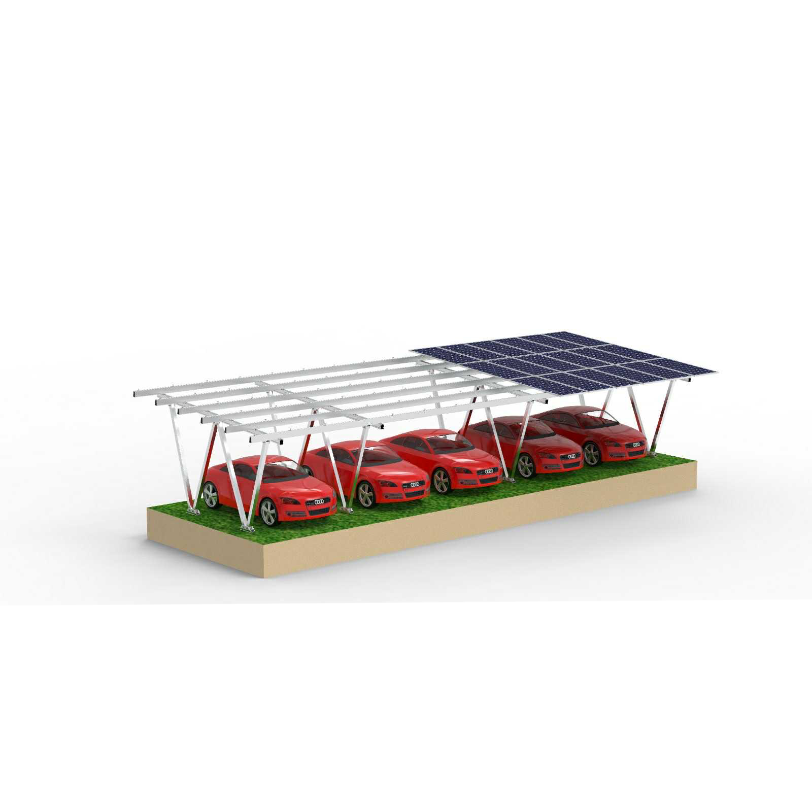 Паркинг конструкция Carport - 2 автомобила